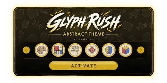 Abstract theme HUD