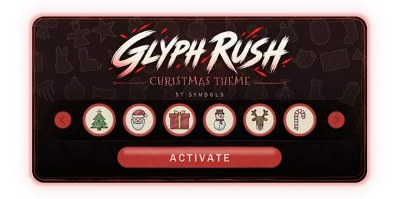 Christmas theme HUD