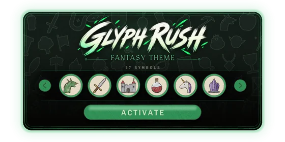 Fantasy theme HUD