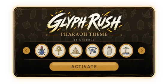 Pharaoh theme HUD