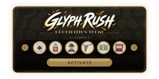 Prohibition theme HUD